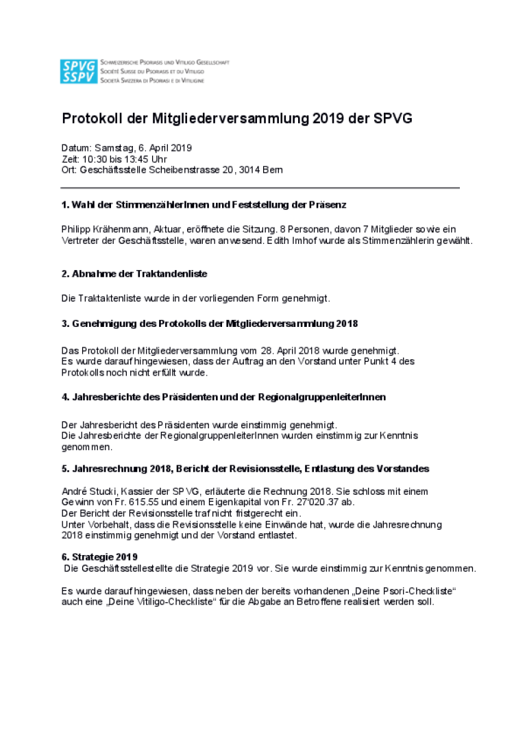 protokoll mitgliederversammlung 6 april 2019 1