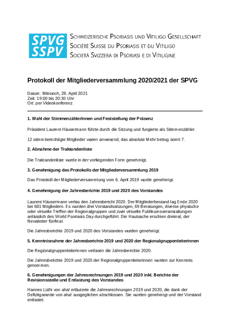 spvg protokoll mitgliederversammlung 2021 de