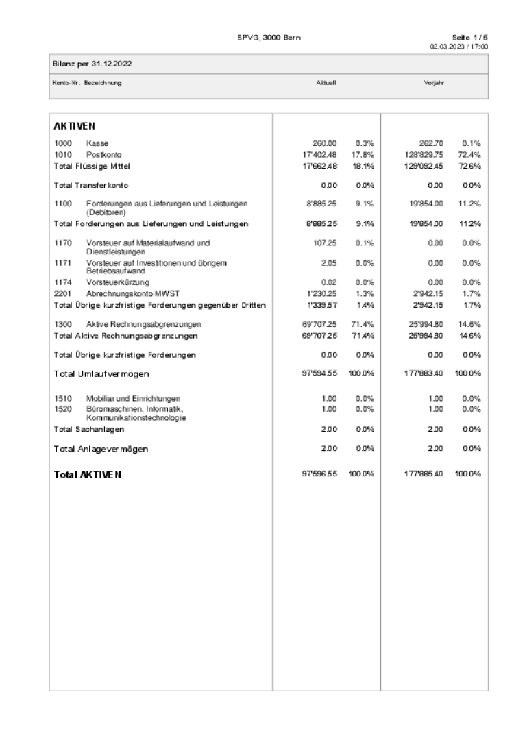 spvg bilanz erfolgsrechnung 2022